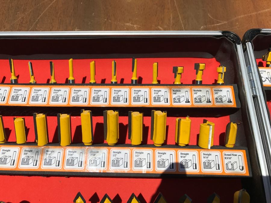 Collection Of Router Bits With Carrying Case [Photo 6]