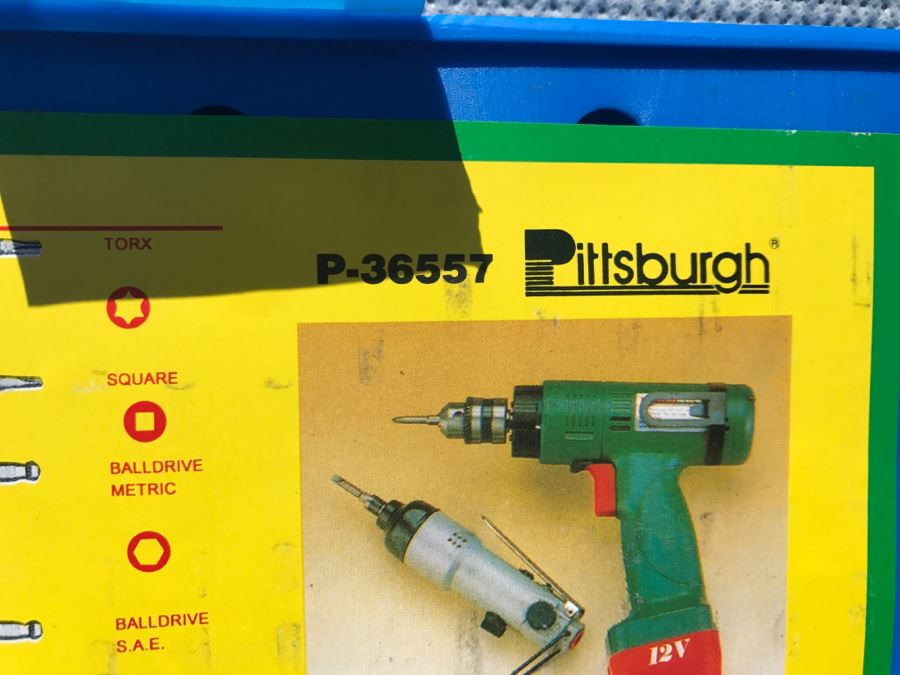 1/4' Shank Tool Set For Drill Pittsburgh P-36557 [Photo 3]