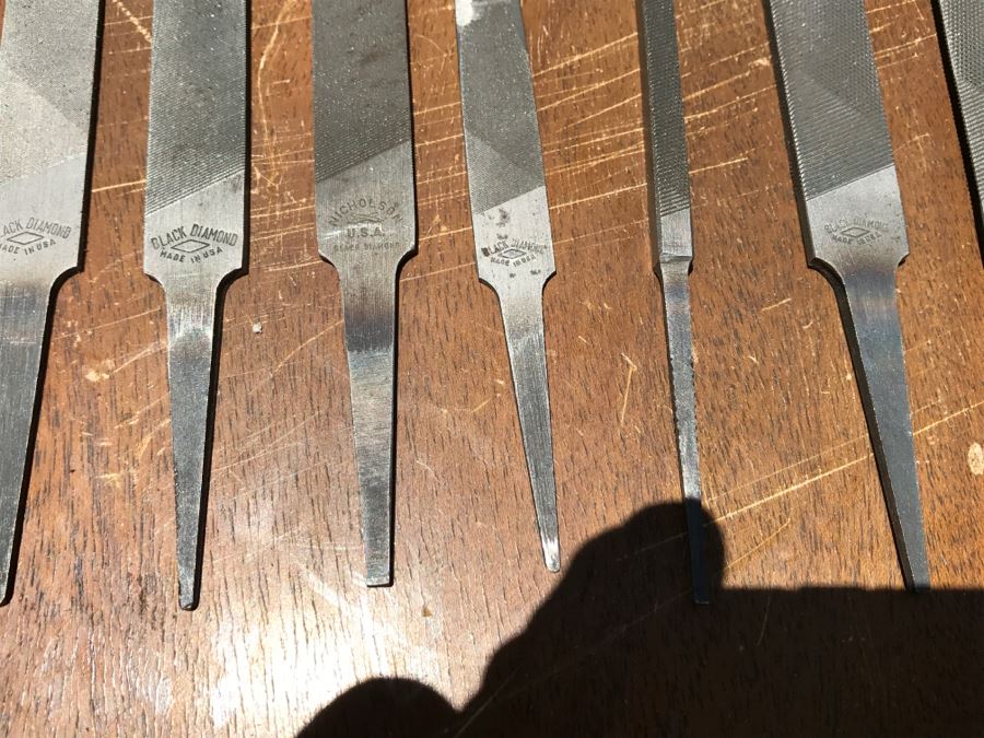 Set Of Metal Files Nicholson And Black Diamond [Photo 5]