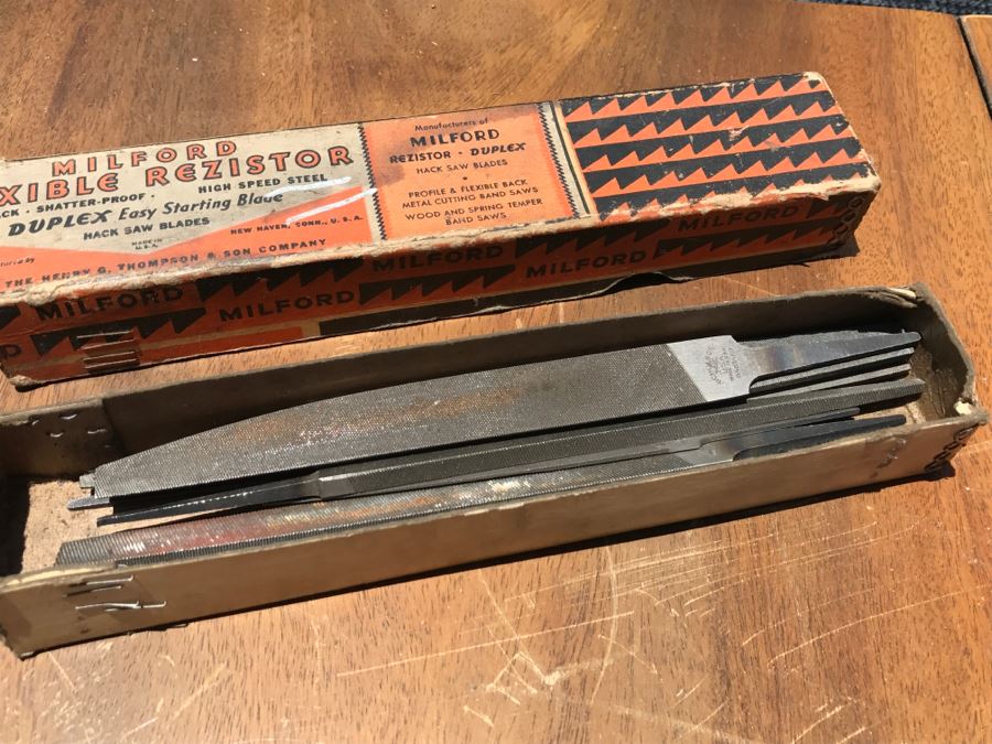 Set Of Metal Files Nicholson And Black Diamond [Photo 2]