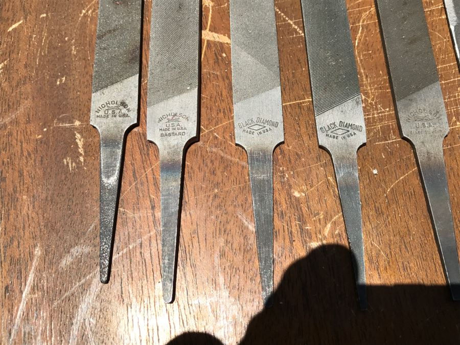 Set Of Metal Files Nicholson And Black Diamond [Photo 4]