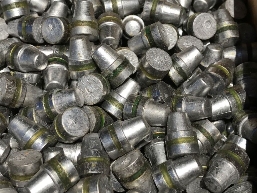 Vintage Kennedy Kits Metal Toolbox LOADED With Custom Cast LEAD Bullets .45 Caliber Made From Bullet Mold Featured In This Sale 160LBS Worth [Photo 6]