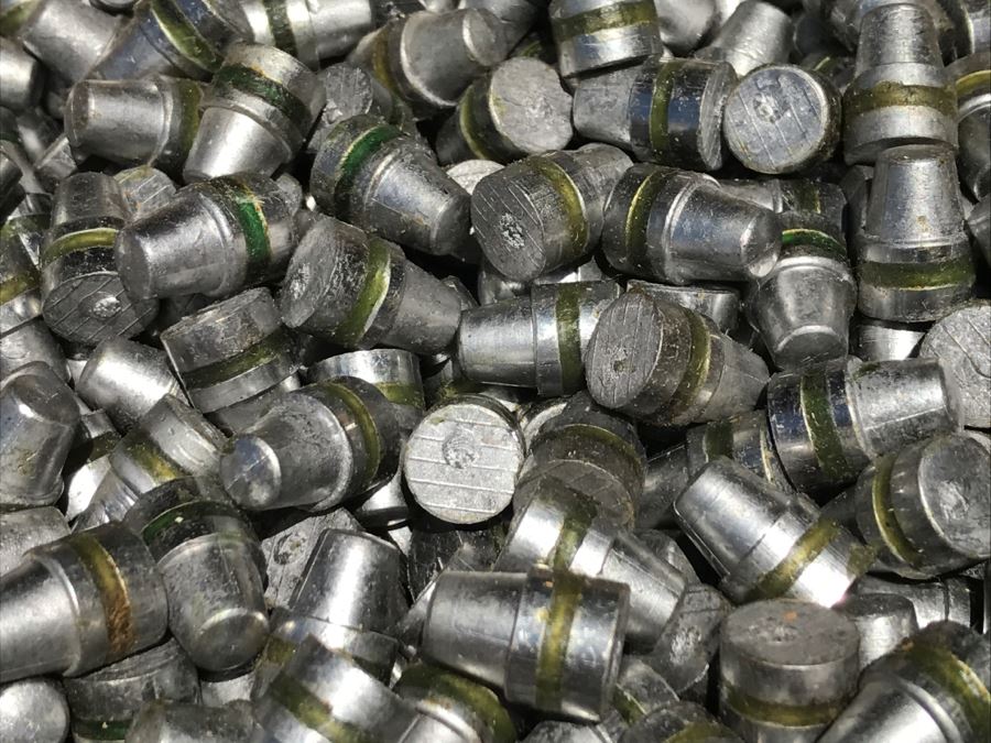 Vintage Kennedy Kits Metal Toolbox LOADED With Custom Cast LEAD Bullets .45 Caliber Made From Bullet Mold Featured In This Sale 160LBS Worth [Photo 7]