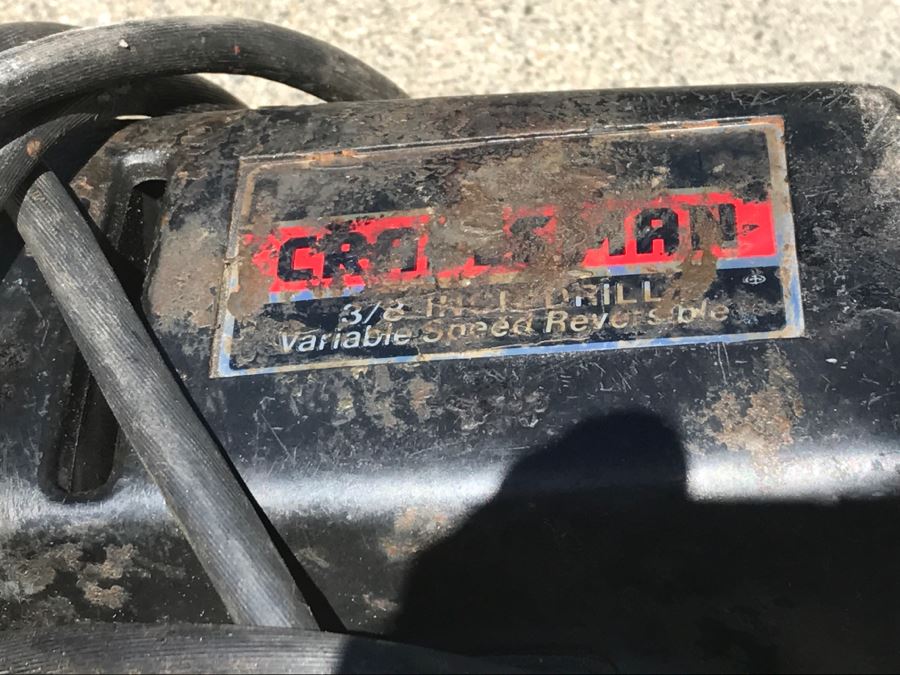 Craftsman Industrial Power Plane + Craftsman 3/8' Drill + Chicago Electric Long Shaft Die Grinder 44141 [Photo 6]