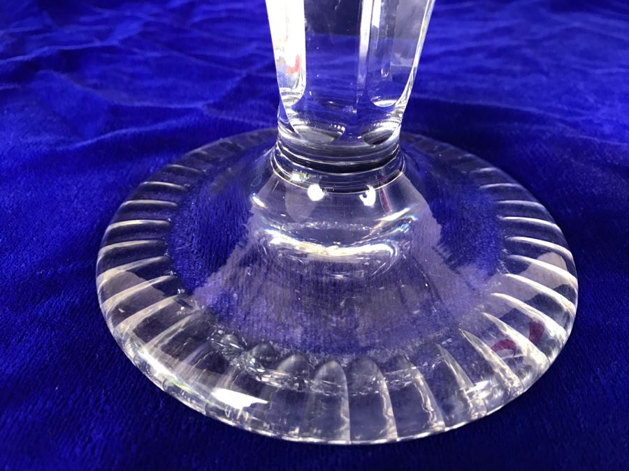 Stunning Footed Cut Crystal Bowl [Photo 5]