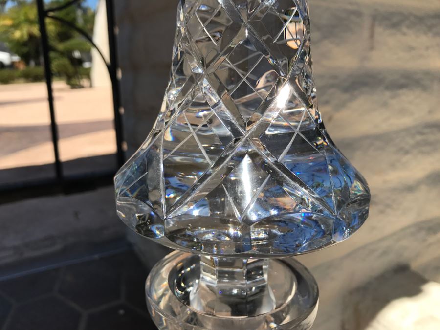 Massive Cut Crystal Decanter With Huge Stopper [Photo 5]