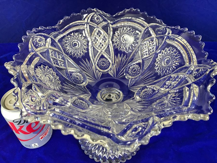 Footed Bowl By Imperial Glass Co. [Photo 3]