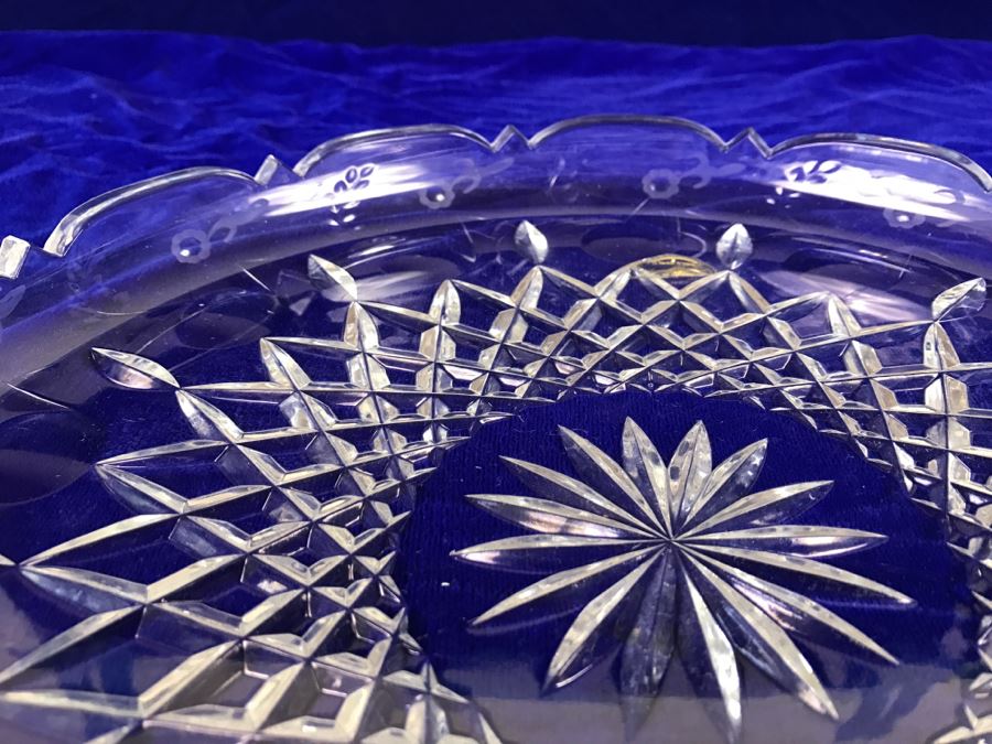 Rogaska Crystal Gallia Plate [Photo 6]