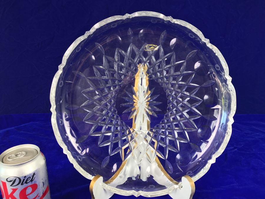 Rogaska Crystal Gallia Plate [Photo 3]