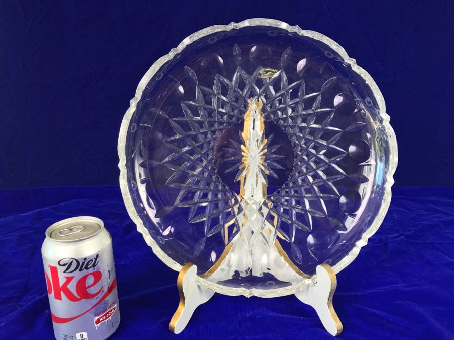 Rogaska Crystal Gallia Plate [Photo 2]