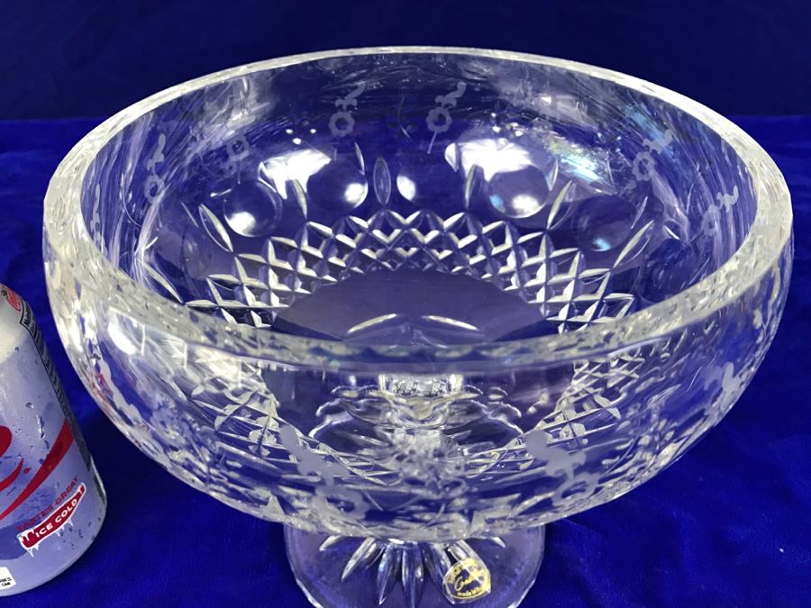 Rogaska Crystal Gallia Footed Bowl [Photo 2]