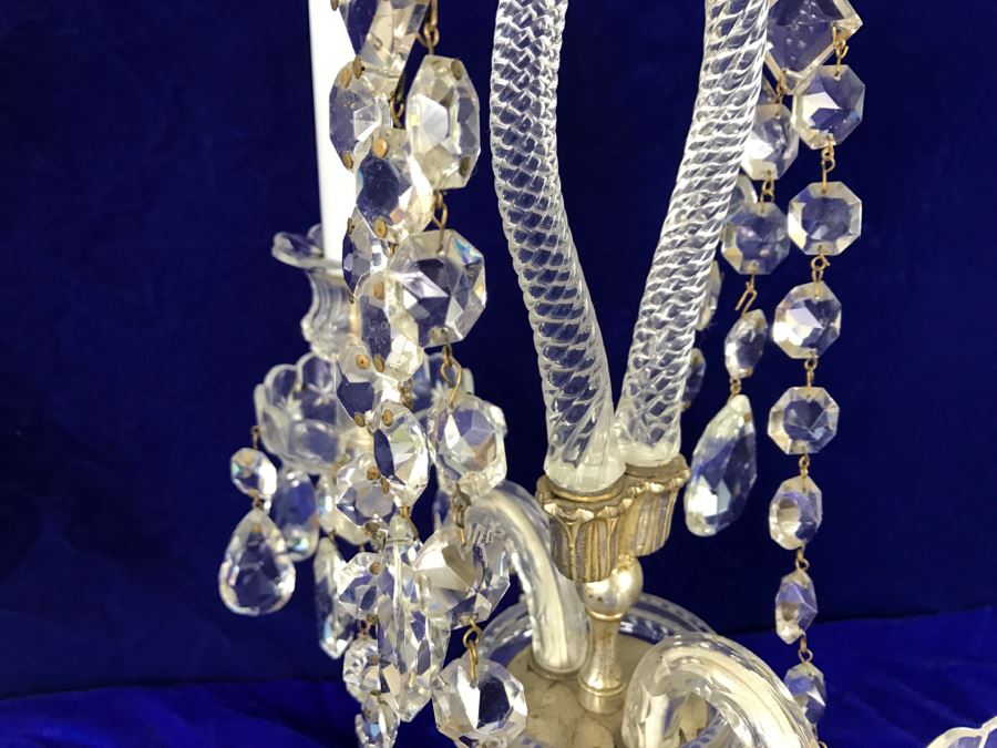 Stunning Electrified Crystal Candelabras [Photo 8]