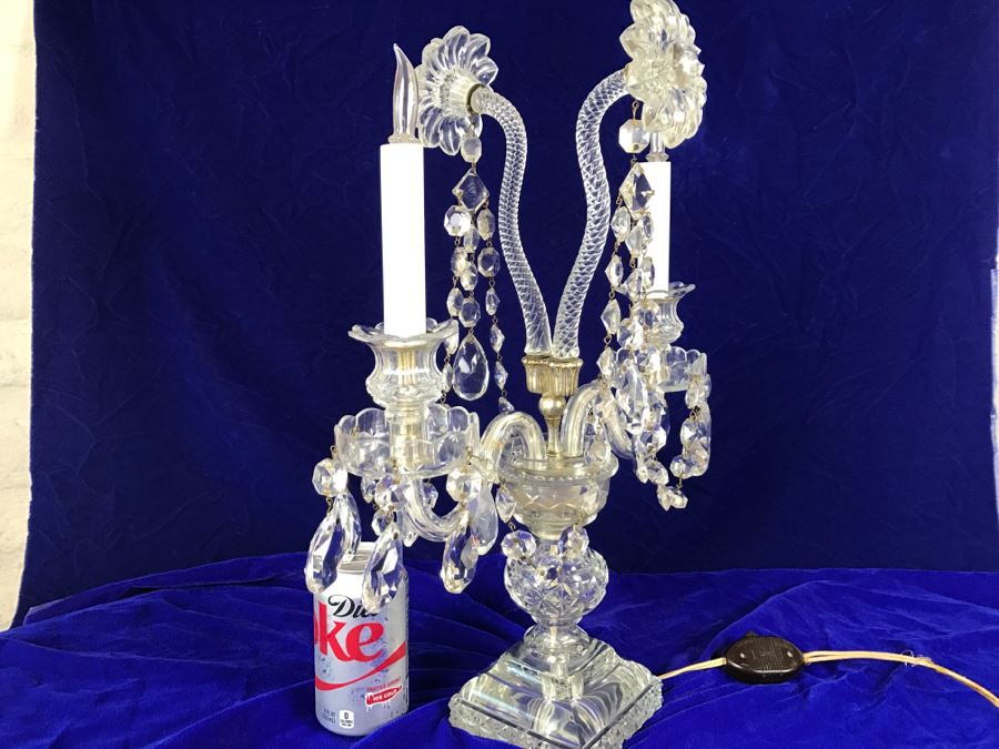 Stunning Electrified Crystal Candelabras [Photo 10]