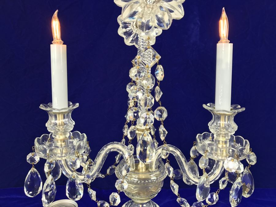 Stunning Electrified Crystal Candelabras [Photo 13]