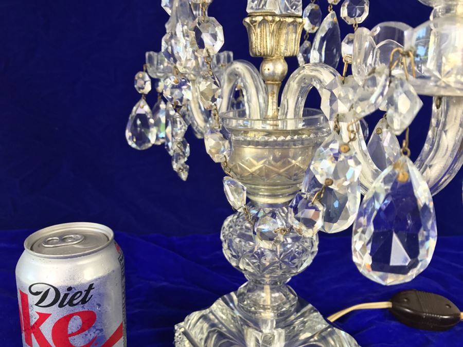 Stunning Electrified Crystal Candelabras [Photo 9]