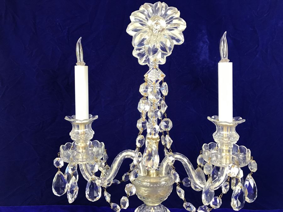 Stunning Electrified Crystal Candelabras [Photo 4]