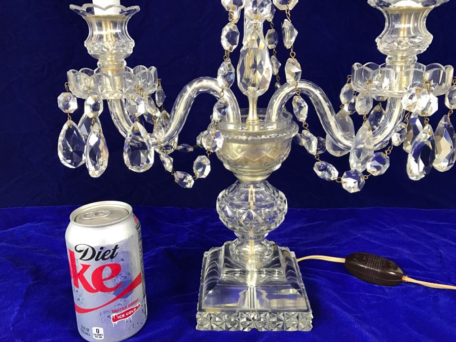 Stunning Electrified Crystal Candelabras [Photo 5]