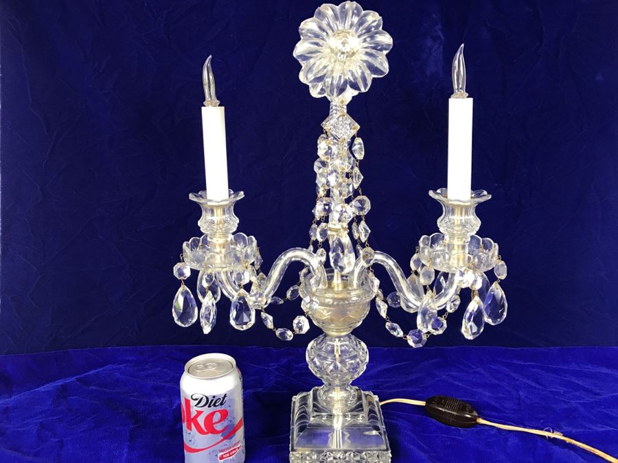 Stunning Electrified Crystal Candelabras [Photo 2]