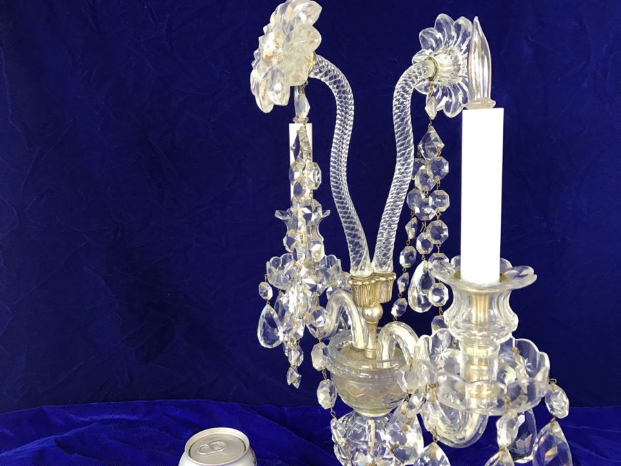 Stunning Electrified Crystal Candelabras [Photo 6]