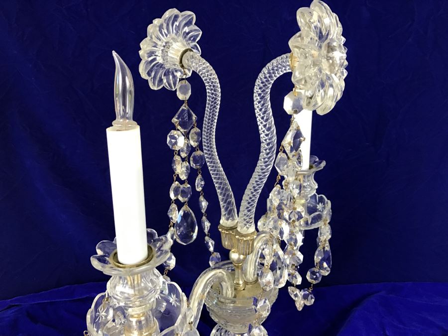 Stunning Electrified Crystal Candelabras [Photo 11]