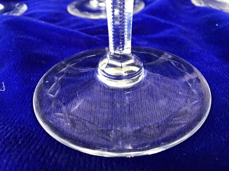Set Of 10 Rogaska Crystal Gallia Stemware Glasses [Photo 6]