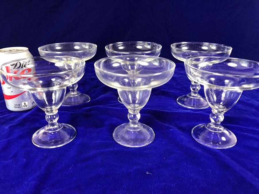 Set Of 6 Margarita Glasses [Photo 1]