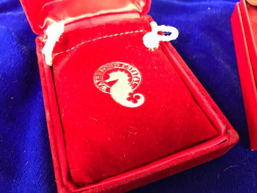 Crystal Christmas Decorations Baccarat, Waterford Crystal And Orrefors Crystal With Boxes [Photo 3]