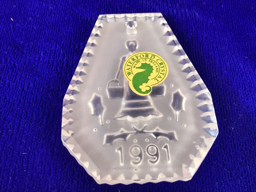 Crystal Christmas Decorations Baccarat, Waterford Crystal And Orrefors Crystal With Boxes [Photo 11]