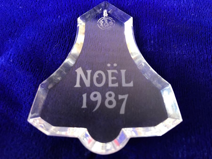 Crystal Christmas Decorations Baccarat, Waterford Crystal And Orrefors Crystal With Boxes [Photo 7]