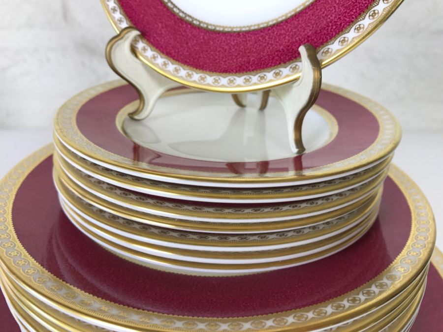 Classy Wedgwood Bone China Set ~46 Pieces Ulander Made In England [Photo 20]