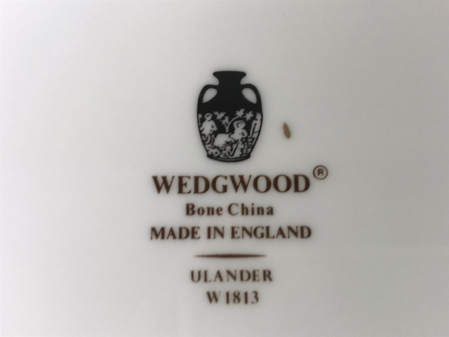 Classy Wedgwood Bone China Set ~46 Pieces Ulander Made In England [Photo 24]