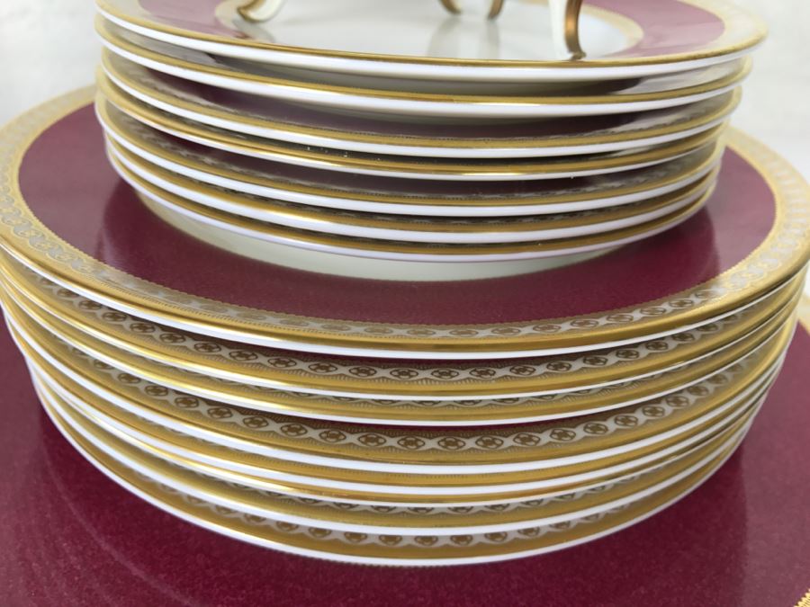 Classy Wedgwood Bone China Set ~46 Pieces Ulander Made In England [Photo 21]