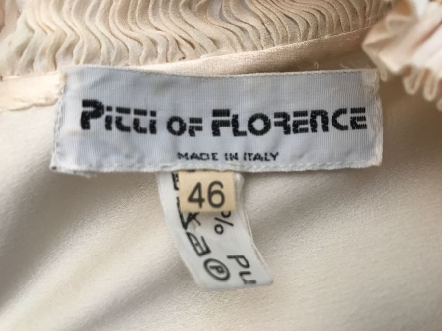 Pitti Of Florence Top Made In Italy Size 46 [Photo 6]