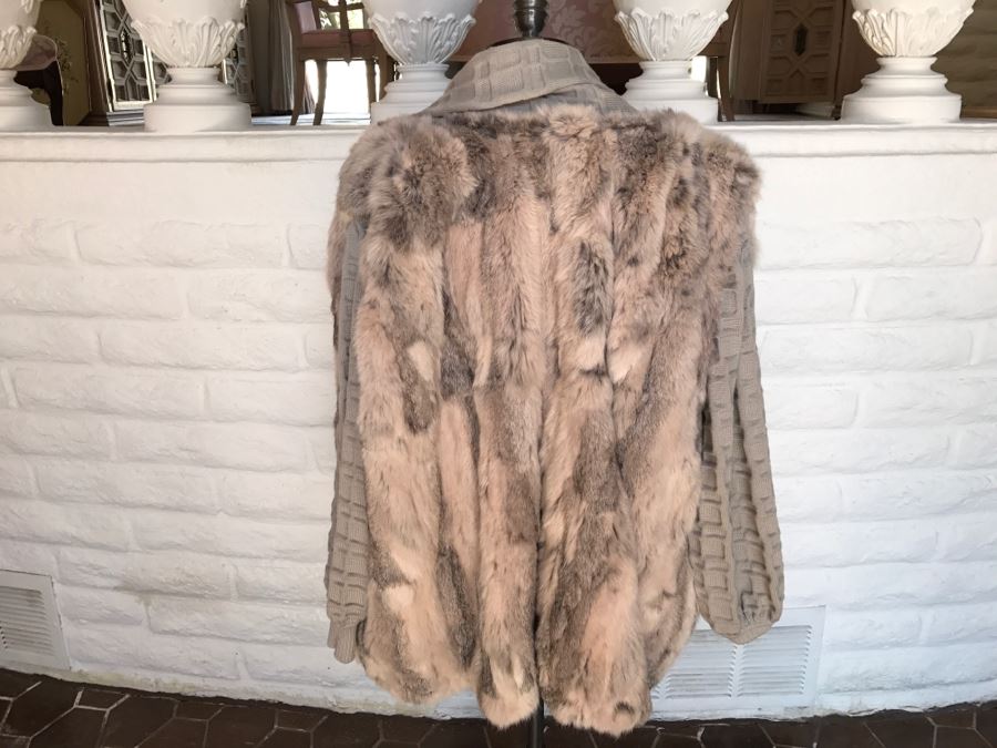 Italian Wool And Fur Jacket Made In Italy Firenze By Taroki [Photo 2]