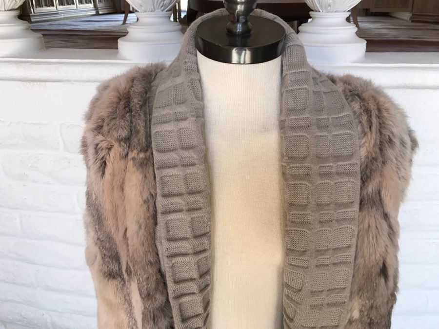 Italian Wool And Fur Jacket Made In Italy Firenze By Taroki [Photo 4]