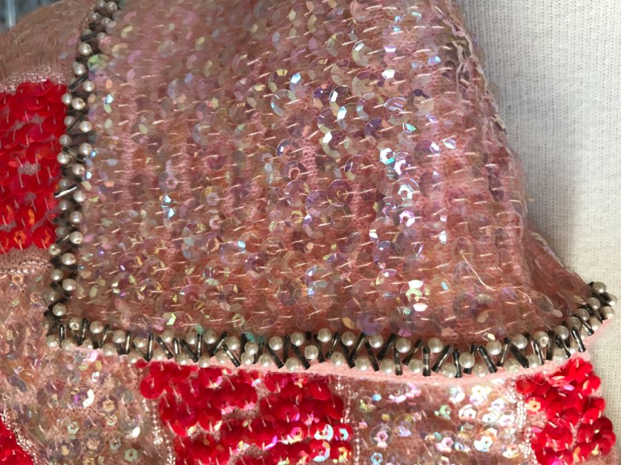 Stunning Vintage Full Length Sequin Dress [Photo 3]
