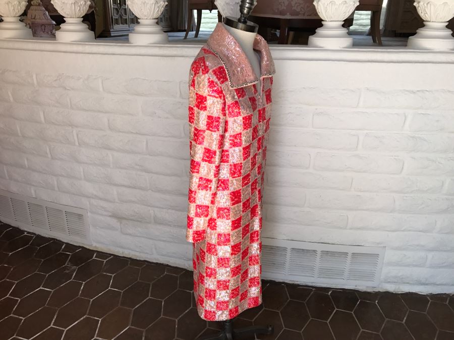 Stunning Vintage Full Length Sequin Dress [Photo 6]