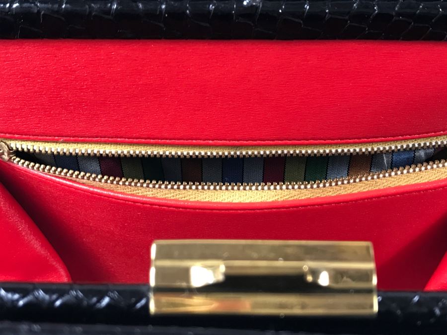 KORET Genuine Leather Black Handbag Like New [Photo 9]