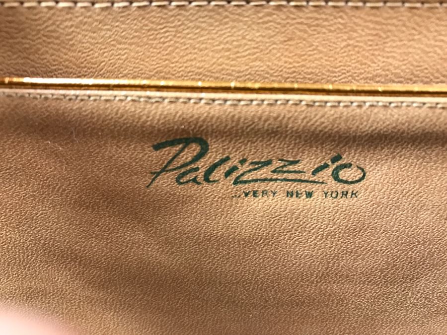 Vintage Palizzio Brown Lizard Handbag New York [Photo 2]