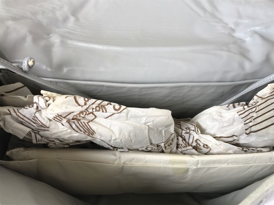 Vintage Carlos Falchi Snakeskin Clutch Purse Handbag [Photo 13]