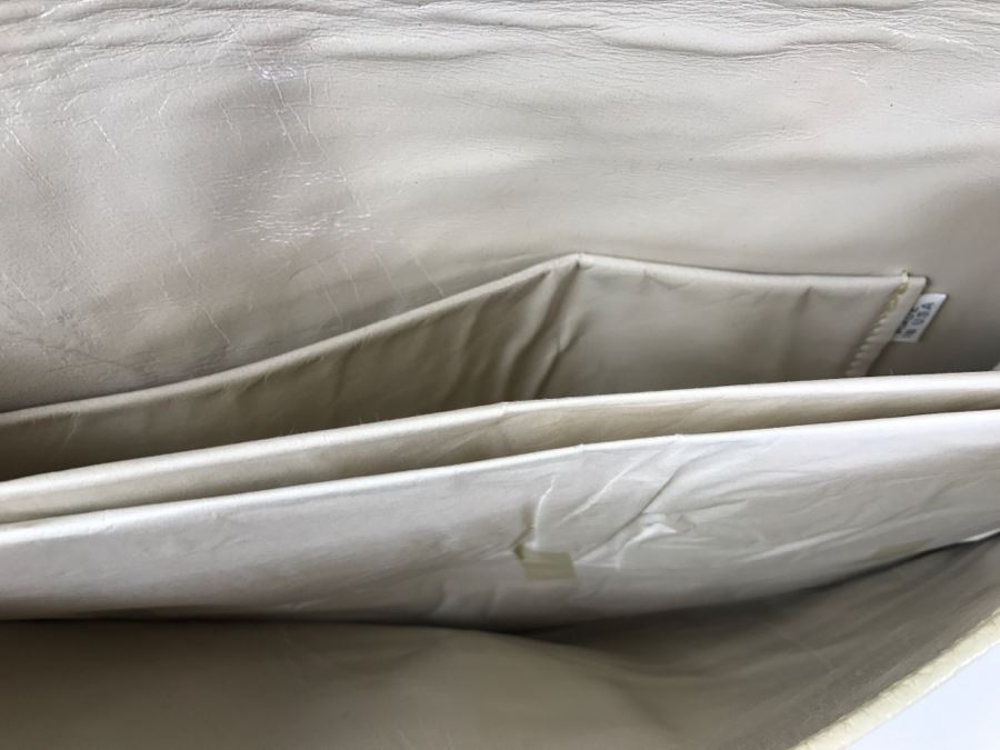 Vintage Carlos Falchi Snakeskin Clutch Purse Handbag [Photo 9]