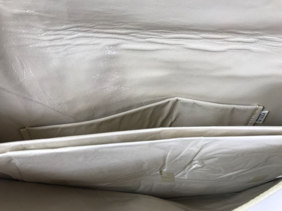 Vintage Carlos Falchi Snakeskin Clutch Purse Handbag [Photo 8]