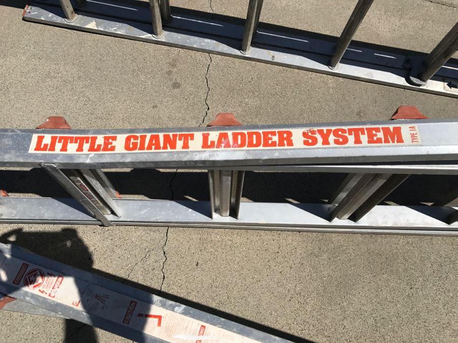 JUST ADDED - HUGE 'Little Giant Ladder System' + Aluminum Ladder [Photo 2]