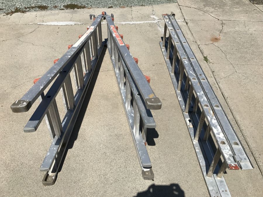 JUST ADDED - HUGE 'Little Giant Ladder System' + Aluminum Ladder [Photo 4]