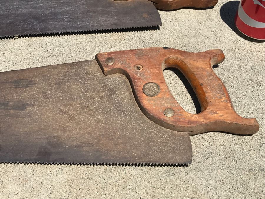 JUST ADDED - (3) Vintage Saws [Photo 3]