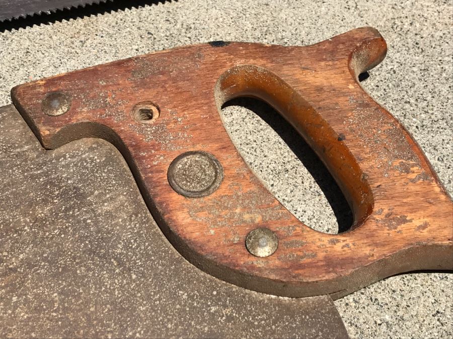 JUST ADDED - (3) Vintage Saws [Photo 4]