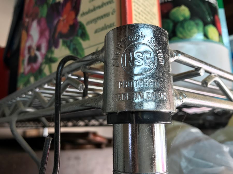 JUST ADDED - Stainless Steel Shelving - Sold Empty [Photo 4]