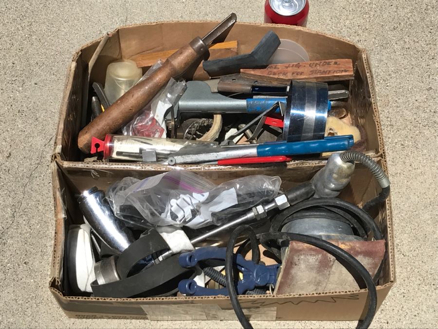 JUST ADDED - Box Full Of Various Tools [Photo 1]