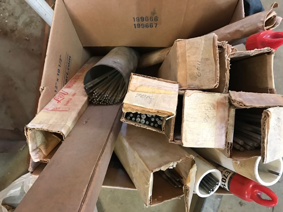 JUST ADDED - Lot Of Various Welding Rods