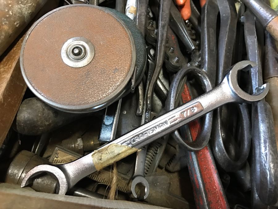 JUST ADDED - Contents Of Drawer Loaded With Vintage Tools - Does Not Include Drawer [Photo 7]